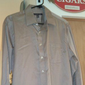 Michael Kors Tailored 16 32/33 100%Cotton Men's Button-Down Shirt